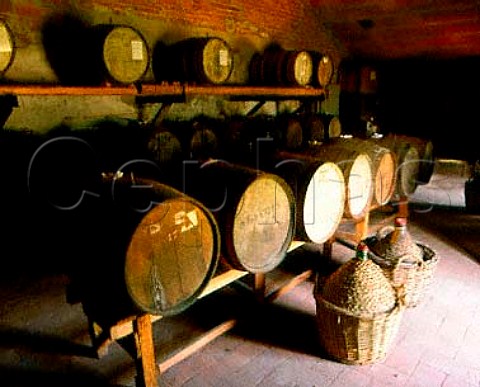 Barrels of Vin Santo maturing at Selvapiana   Pontassieve Tuscany Italy