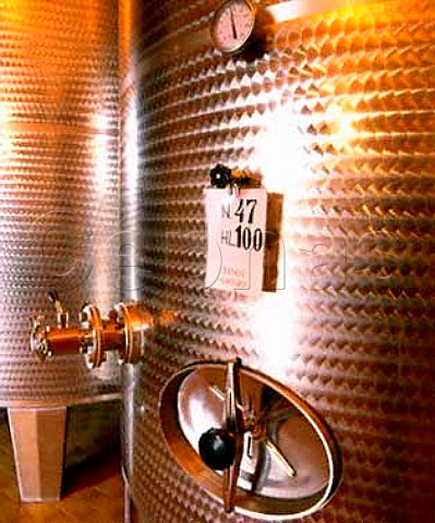 Pinot Grigio in stainless steel tank at Cantina   Silvio Jermann Villanova di Farra Friuli Italy  Collio