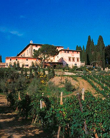 The historic Vignamaggio estate where Mona Lisa was   born Gianni Nunziante has employed Franco Bernabei   to oversee production from the 32ha of vines Greve   in Chianti Tuscany Italy