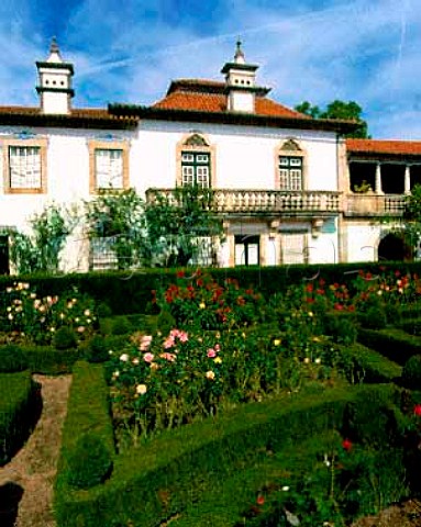 The beautiful 18thcentury manor house of   Conde de Santar near Viseu Portugal  Dao