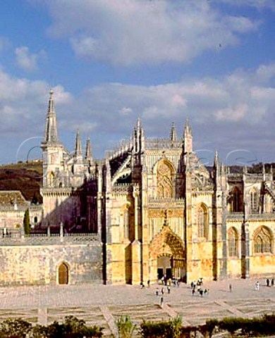 The Monastery of Santa Maria better known as theBattle Abbey of Batalha  Built between 1388 and1434 by Joao of Aviz King of Portugal tocommemorate the Battle of Aljubarrota at which hesecured the monarchy   Batalha Estremadura Portugal