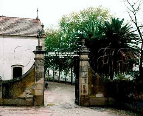 Entrance to the Quinta do Vale Meo Owned by  Francisco Olazabal a descendant of Dona Antonia  Adelaide Ferreira it is situated high in the Douro  valley near the Spanish border at Vila Nova de Foz  Coa  Portugal