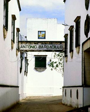 Bodegas of Antonio Barbadillo at Sanlucar de   Barrameda Manzanilla