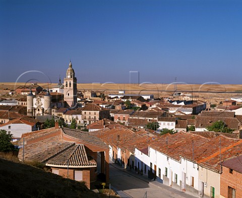 The wine town of Rueda Valladolid province   Castilla y Len Spain