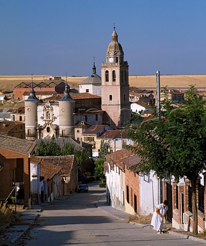 The wine town of Rueda Castilla y Len Spain