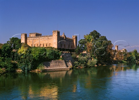 Castle of the Duke of Arion by the Tajo River at Malpica de Tajo west of Toledo CastillaLa Mancha Spain