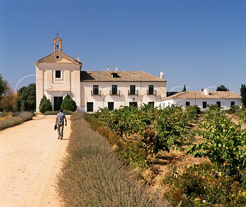 Casa de Vacas the house of Carlos Falco  Marques de Grion on his Valdepusa estate at Malpica de Tajo west of Toledo Spain 