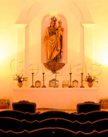 The Chapel of our Lady of the Rosary which is   attached to the house of Carlos Falco  Marques de   Grinon on his estate of Valdepusa at Malpica de   Tajo west of Toledo Spain