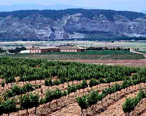 Bodega of Baron de Ley in the Ebro Valley near   Mendavia La Rioja Spain Rioja Baja