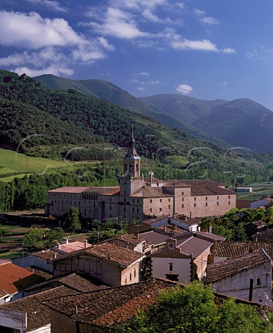 The monastery of San Millan de Yuso at San Millan de la Cogolla dates from the 15thCentury and has been  called the the Riojan Escorial La Rioja Spain     Rioja Alta