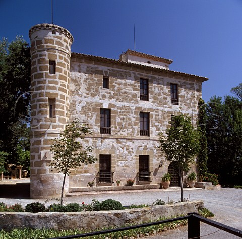 The 17thcentury castle of Raimat owned by the Raventos family  Lerida Catalonia Spain  Costers del Segre