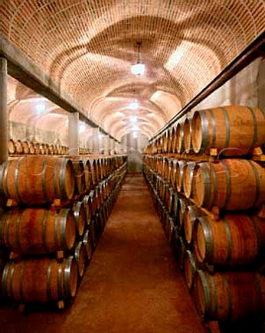 Barrel maturation cellar of Bodegas Perez Pascuas   Vina Pedrosa Pedrosa de Duero Spain DO Ribera   del Duero