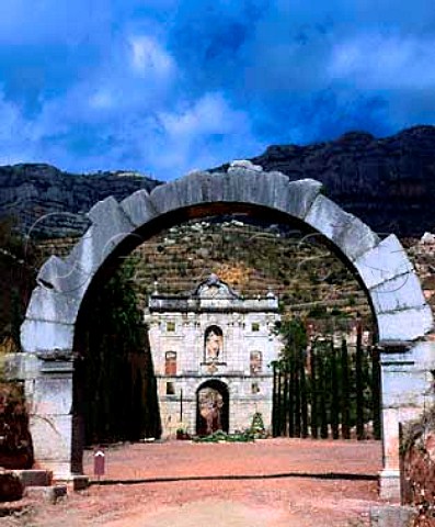 Ruins of Scala Dei a 12th century Carthusian   monastery Catalonia Spain    Priorato DO