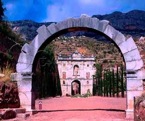 Ruins of Scala Dei a 12th century Carthusian   monastery Catalonia Spain    Priorato DO