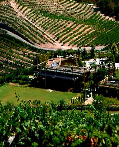 Newton vineyards winery and house StHelena Napa Valley California