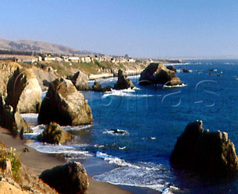 Sereno del Mar on the Pacific Ocean south of Jenner   Sonoma Co California On the coastal highway Route   1 north of San Francisco