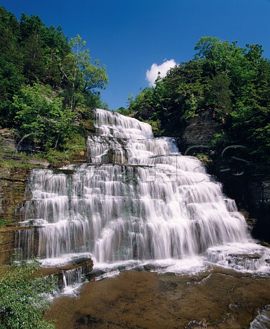 Hector Falls on the east side of Seneca Lake near  Valois New York USA   Finger Lakes