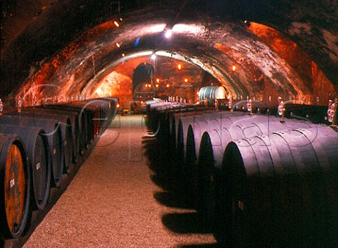 Barrel fermentation in the cellars of Schloss   Johannisberg Johannisberg Germany    Rheingau
