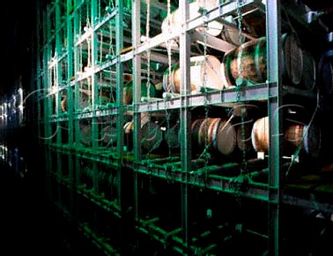 Bonded warehouse at Suntory Hakushu Distillery   Yamanashi Prefecture Japan