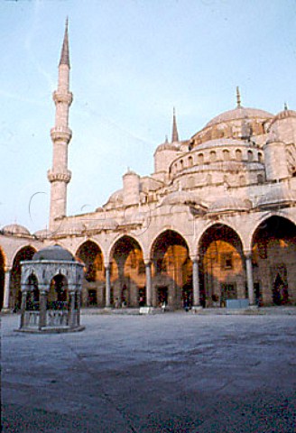 Mosque of Sultan Ahmet Blue Mosque   Istanbul