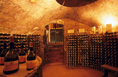 Private wine cellar of the Brunel   family owners of Chteau de la Gardine   ChteauneufduPape Vaucluse France
