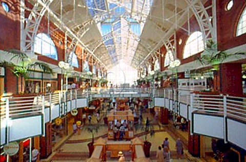 Interior of Victoria Wharf a new   shopping development in Cape Town South   Africa