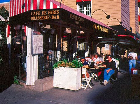 Caf de Paris on Union Street San Francisco   California