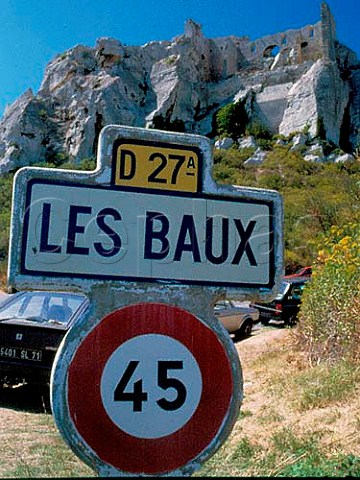 Les Baux des Provence in the Alpilles Provence       
