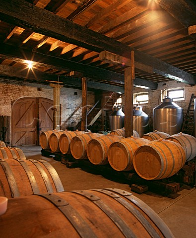 The historic barrel cellar of Yeringberg its vineyards were the first established in the valley in 1862  Lilydale Victoria Australia Yarra Valley