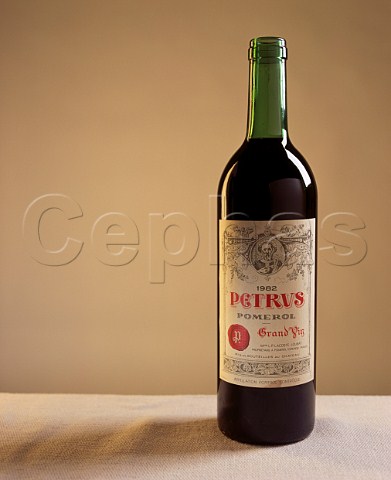 Bottle of Chteau Ptrus 1982  Pomerol  Bordeaux
