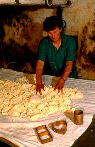 Making Neufchatel Cheese Normandy   France