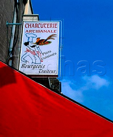 Charcuterie Shop Sign France