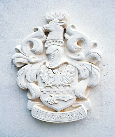Klein Constantia Estate  Coat of Arms Cape   Province South Africa Constantia WO
