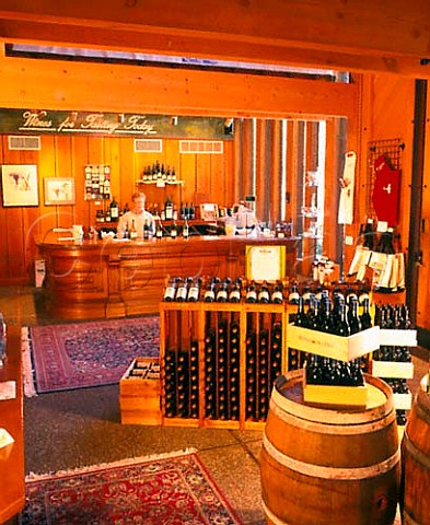 Retail sales room of Rutherford Hill Winery    Rutherford Napa Valley California
