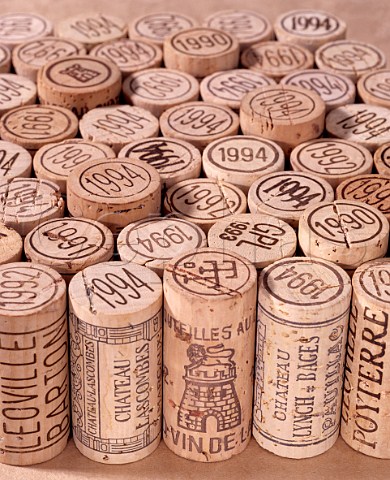 New Bordeaux Mdoc wine corks
