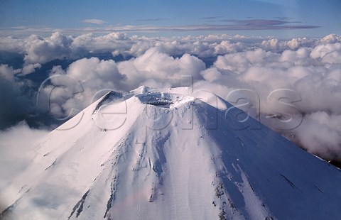 Mount Ngauruhoe a 2287 metre high active volcano  Waikato New Zealand