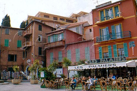 Restaurant at Villefranche Sur Mer   AlpsMaritime France   ProvenceAlpesCte dAzur