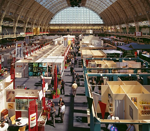 The 1998 London Wine Fair at Olympia