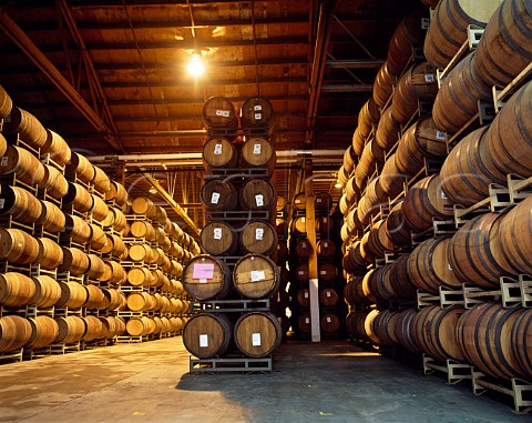 The old barrel cellar of Mondavis Woodbridge   winery Lodi California  Central Valley