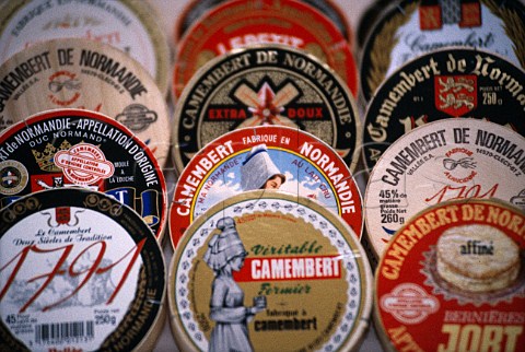 France  Normandy  Assorted boxes of   Camembert cheese