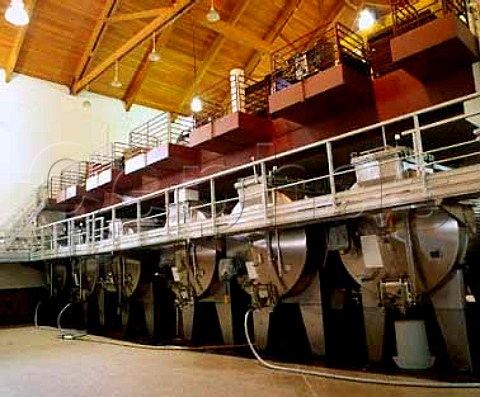 Rotary fermenters of Domaine Drouhin   Dundee Yamhill Co Oregon USA  Willamette Valley