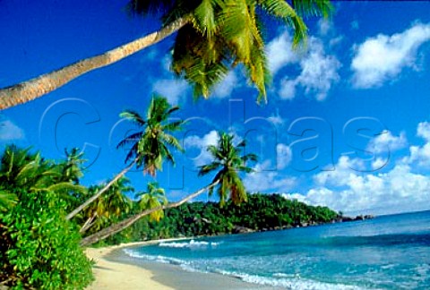 Takamaka beach South Mahe Seychelles Indian Ocean