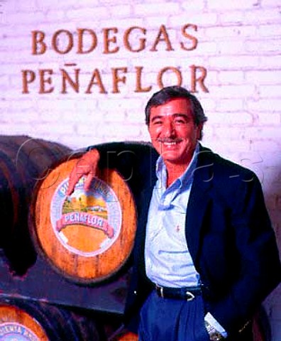 Luis Alfredo Pulenta of Bodegas Peaflor  Maip Mendoza province Argentina