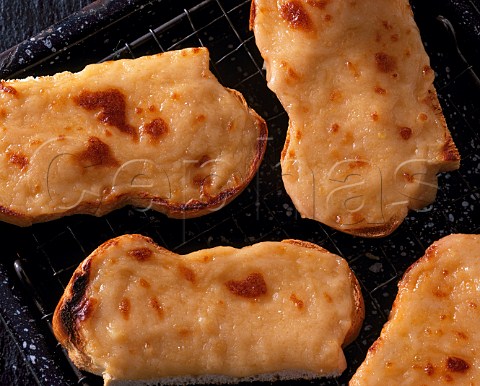 Toast Welsh Rarebit  Cheese on Toast