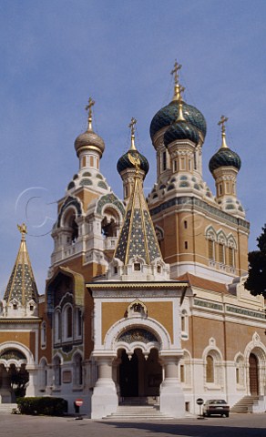 StNicholas Russian Orthodox Church  Nice AlpesMaritimes France  Cte dAzur
