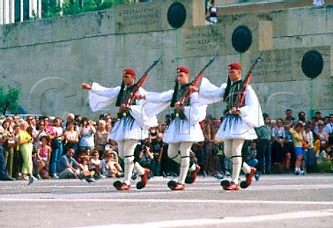 Soldiers of the Greek Guard Athens   Attika Greece