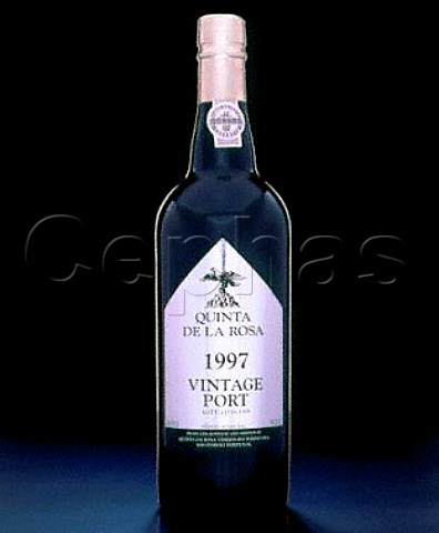 Bottle of 1997 Quinta de la Rosa Vintage Port