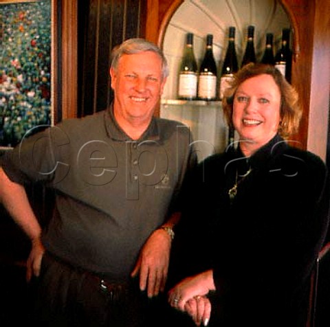 Rex and Paula BrookeTaylor of Framingham Wine   Company Marlborough New Zealand