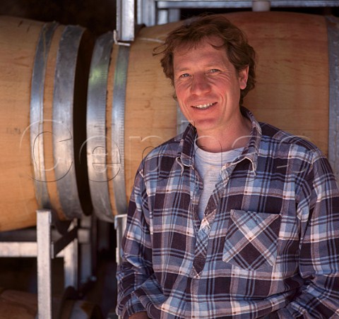 Rudi Bauer owner and winemaker of Quartz Reef   Cromwell New Zealand   Central Otago