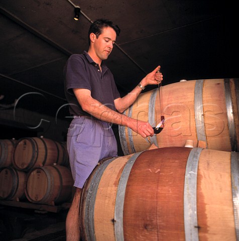 Blair Walter winemaker of Felton Road Winery   Bannockburn New Zealand   Central Otago